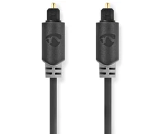 Nedis Optický audio kabelis TosLink (M) - TosLink (M) 3.00 m juoda