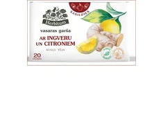 Augļu tēja HERBITUM ar Ingveru un citroniem, 2gx20gab
