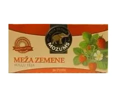 Augļu tēja MOŽUMS Meža Zemene, ar virvīti, 20x1.5g