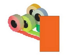 Aurika Marķēšanas pistoļu uzlīmes kvadrātiņi 26x16 mm, 5 gab., oranžas