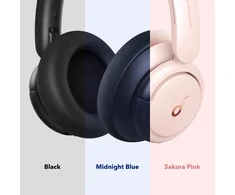 Belaidės ausinės Anker SoundCore Life Q30, Rožinės spalvos