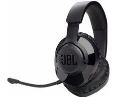 JBL Quantum 350 belaidės žaidimų ausinės, Juodos spalvos