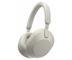 Belaidės ausinės Sony WH-1000XM5 su triukšmo slopinimo technologija, Sidabrinės