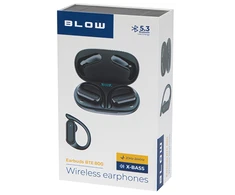 BLOW Earbuds BTE800 Juodas ausinės
