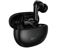 Borofone ausinės Bluetooth TWS FQ16 Star ANC+ENC smart AI juodos spalvos