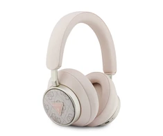 Ausinės Guess PU 4G Triangle Logo ENC Belaidės Headphone Rožinė