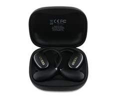 Guess Satin Classic Logo OWS belaidės ausinės juodos spalvos