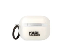Karl Lagerfeld KLAPHNIKTCT AirPods Pro dėklas skaidrus Karl`s Head