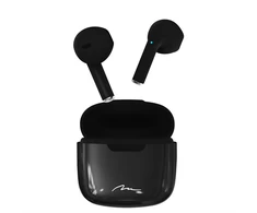 Media-Tech R-PHONES TWS+ - Mini TWS ausinės, Bluetooth 5.3, set su powerbox, USB-C - juodas