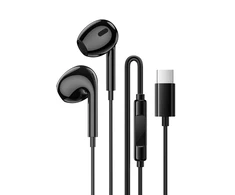 Borofone ausinės BM100 Max Fuente su mikrofonu Typ C (DAC) juodos spalvos