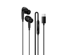 Borofone ausinės BM100 Pro Fuente su mikrofonu Typ C (DAC) juodos spalvos
