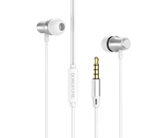 Oem Borofone Earphones BM29 Gratified with microphone sidabrinis