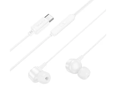 Borofone laisvų rankų įranga BM94 Sonar with microphone Type C (DAC) baltos spalvos