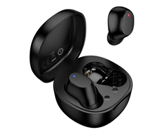 Borofone TWS Bluetooth ausinės BW97 Clear juodos spalvos