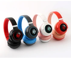 Dėklas Oem Earphones GJBY - BLUETOOTH HZ-BT633 Raudona-rožinė