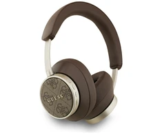 Ausinės Guess Bluetooth 4G Classic Logo rudos spalvos