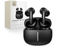 Ausinės TECH-PROTECT ULTRABOOST TWS EARPHONE PRO G3 Juodas