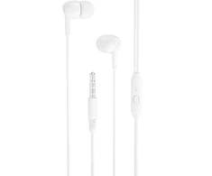 XO laidinės ausinės EP37 jack 3,5mm baltos spalvos