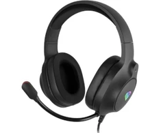 Genesis Ausinės Žaidimams | Neon 213 RGB | su laidu | Over-Ear | Mikrofonas | Juodas