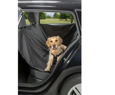 Trixie Dėklas na autokėdutė, šuniui, su bokami, padalinta, 1,5 × 1,35 m, juoda