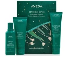 Aveda Botanical Repair rinkinys stiprinantis plaukų šampūnas 100ml + stiprinantis plaukų kondicionierius 100ml + stiprinamoji nenuplaunama plaukų procedūra 100ml