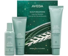 Aveda Scalp Solutions rinkinys plaukų šampūnas 100ml + plaukų kondicionierius 100ml + šveičiamoji galvos odos procedūra 150ml