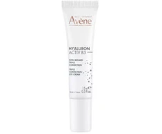 Avène Eau Thermale Hyaluron Activ B3 Triple Correction Paakių kremas trigubo poveikio koreguojantis kremas akių kontūrui, 15 ml