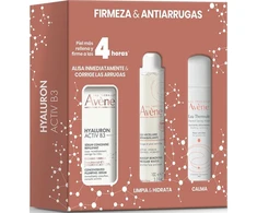 Avene HYALURON ACTIV B3 SERUMAS + MICELARAS + TERMINIS VANDENS LOSIONAS 3 vnt.