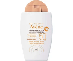 Avene Mineral Tinted Fluid SPF 50+ apsauginis veido fluidas su atspalviu, 40 ml