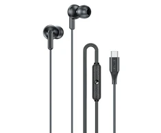 Ausinės Awei PC-25T USB-C juodos