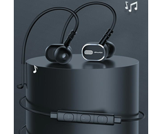 AWEI Stereo USB-C ausinės (TC-6) juodos spalvos