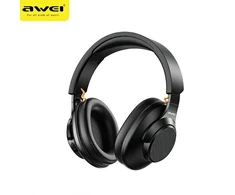 AWEI A997BL Bluetooth Ant ausų uždedamos ausinės juodos spalvos