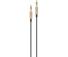 AWEI AUX-001 cable jack 3.5 – jack 3.5 auksinis