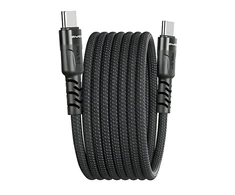 AWEI kabelis CL-166T USB-C į USB-C magnetinis juodos spalvos
