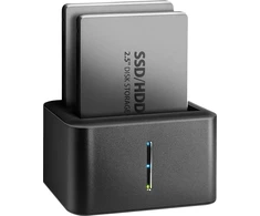AXAGON ADSA-D25 USB 3.2 Gen 1 - 2x SATA 6G 2,5'' SSD/HDD CLONE DUAL MINI dėklas