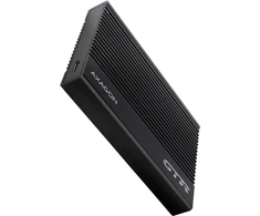 AXAGON EE25-GTR USB-C 3.2 Gen 2 - SATA 6G, 2,5'' išorinė briaunuota dėžutė juoda