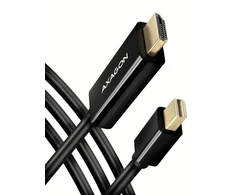 AXAGON RVDM-HI14C2 cabl e 1.8m MiniDP to HDMI 4