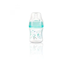 Baby Ono BabyOno dieglių nesukeliantis plataus kaklelio buteliukas 120 ml nuo 0 mėn mėtinis 402/01
