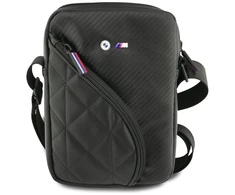 BMW Carbon Pockets &amp; Metal Logo 8" Planšetė Bag - Juodas