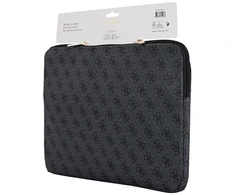 Bag Guess Sleeve 14″ 4G Zipper Pocket Triangle Logo juodos spalvos