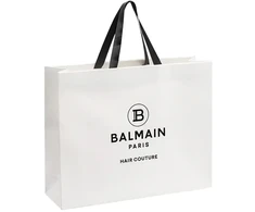 Balmain, Hair Couture, GWP Cardboard Bag, Baltas, Large
