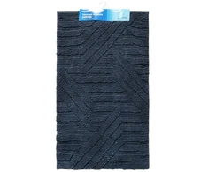 Baltic Aqua Vannas istabas paklājiņš 70x120cm Square, pelēks