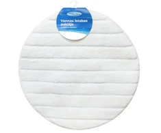 Baltic Aqua Vannas istabas paklājiņš D70cm Rino, balts