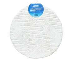 Baltic Aqua Vannas istabas paklājiņš D70cm Square, balts