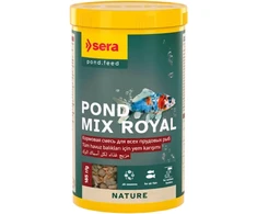 Barība dīķa zivīm - Sera Pond Mix Royal, 1000ml (185g)