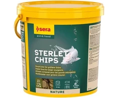 Barība dīķa zivīm - Sera Sterlet Chips 3,800ml (1.7kg)