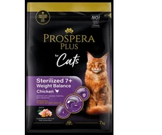 Prospera Plus Sterilized 7+ vištiena Weight Balance 7kg