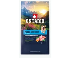 Ontario Puppy &amp; Junior All Breeds Monoprotein kalakutiena &amp; Sweet bulvės 6.5kg