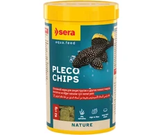 Barība plānu čipsu veidā samiem - Sera Pleco Chips 250 ml (92g)