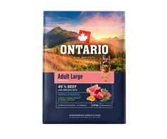 Ontario Adult Large jautiena &amp; Brown ryžiai 2,25kg